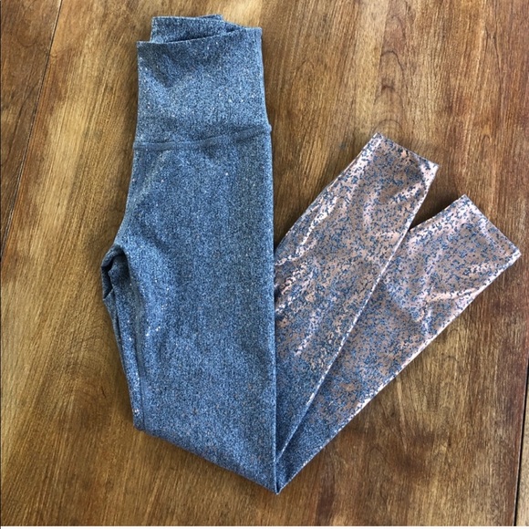 Beyond Yoga Pants - NWOT Beyond Yoga Rose Gold Splatter Leggings